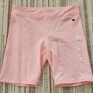Champion Pink Bike Shorts Performance Fit
